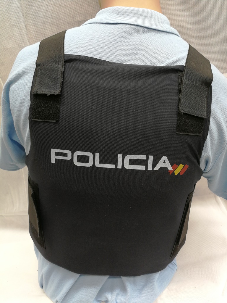Chaleco antibalas funda Gladius Segurimagen equipamiento policial